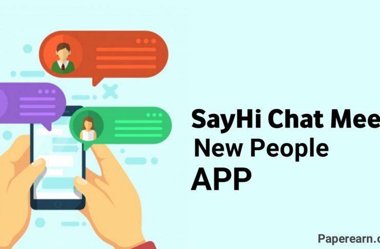 SayHi Chat Meet New People App.