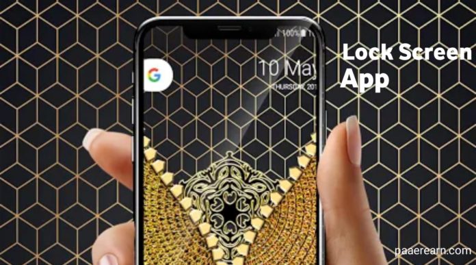 Gold Lock screen Best Android app