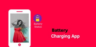 Battery Charging Photo App