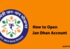 How to Open Jan Dhan Account