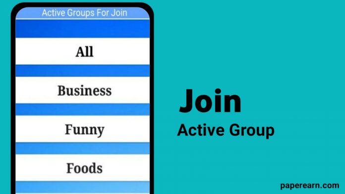 Join Active Group App