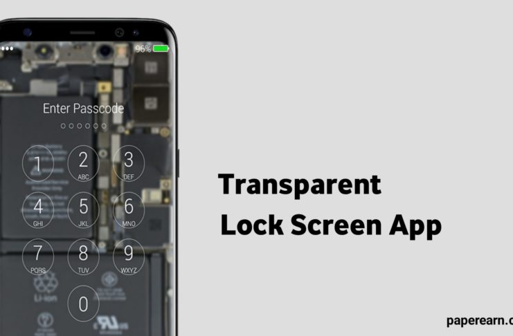 Transparent Screen Lock Best Android App