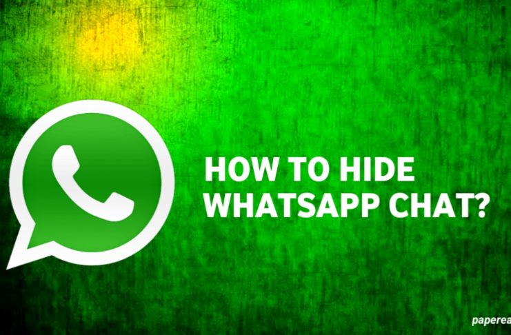 Hide WhatsApp chat