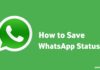 How to Save the WhatsApp Status