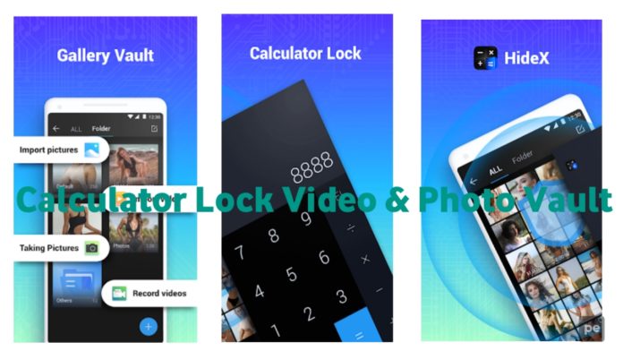 Calculator Lock Video & Photo Lock Vault App