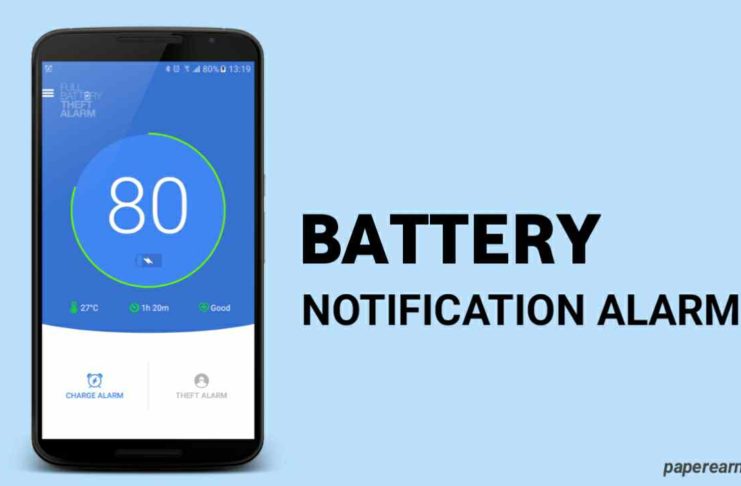 Full Battery Alarm App