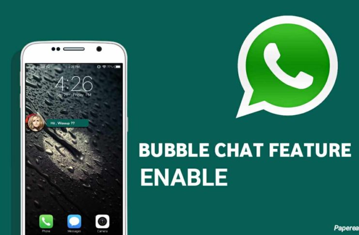 How to enable bubble chat feature