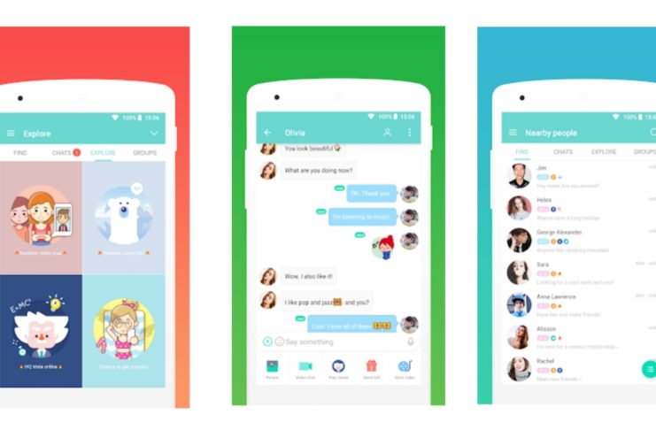 SayHi Chat, Meet New People Dating App.