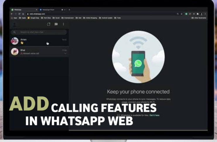 whatsApp rollout Calling feature