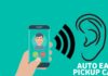 auto ear pickup calls