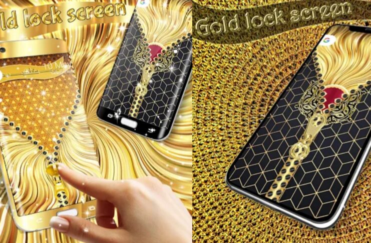 Gold screen Lock