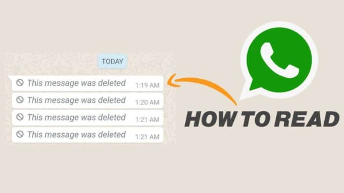 WhatsApp deleted messages Recovery