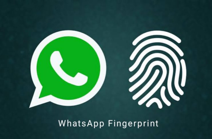 WhatsApp fingerprint lock