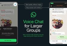 WhatsApp Discord Style Voice Chat