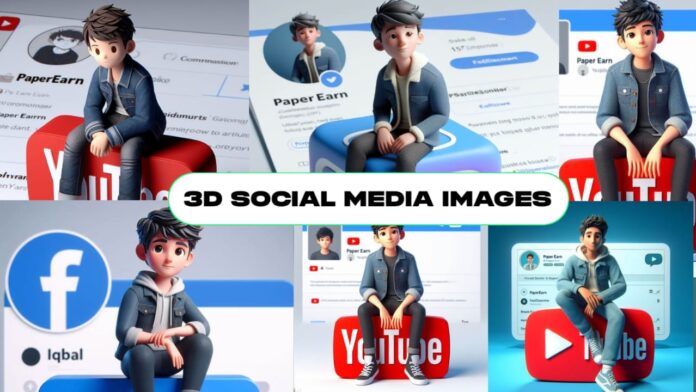 Create 3D AI Social Media Images
