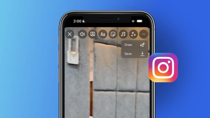save instagram story with music