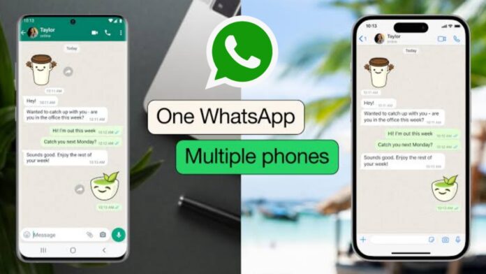 use same whatsapp two phones