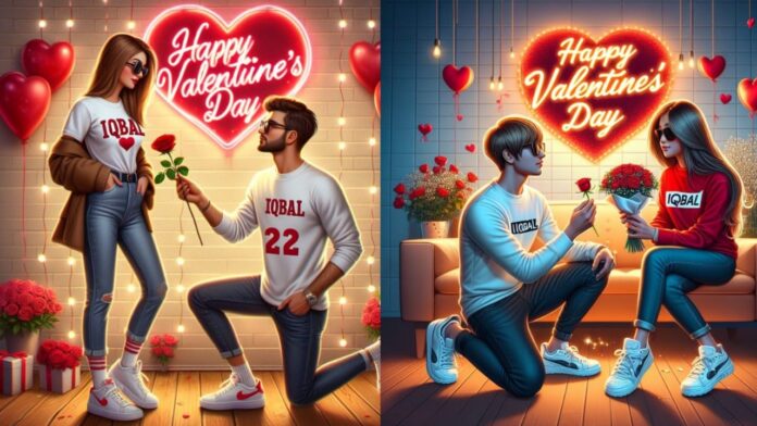 Create Valentine Day AI Image