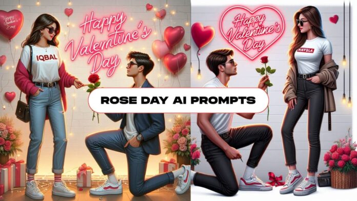 Rose Day AI image prompts